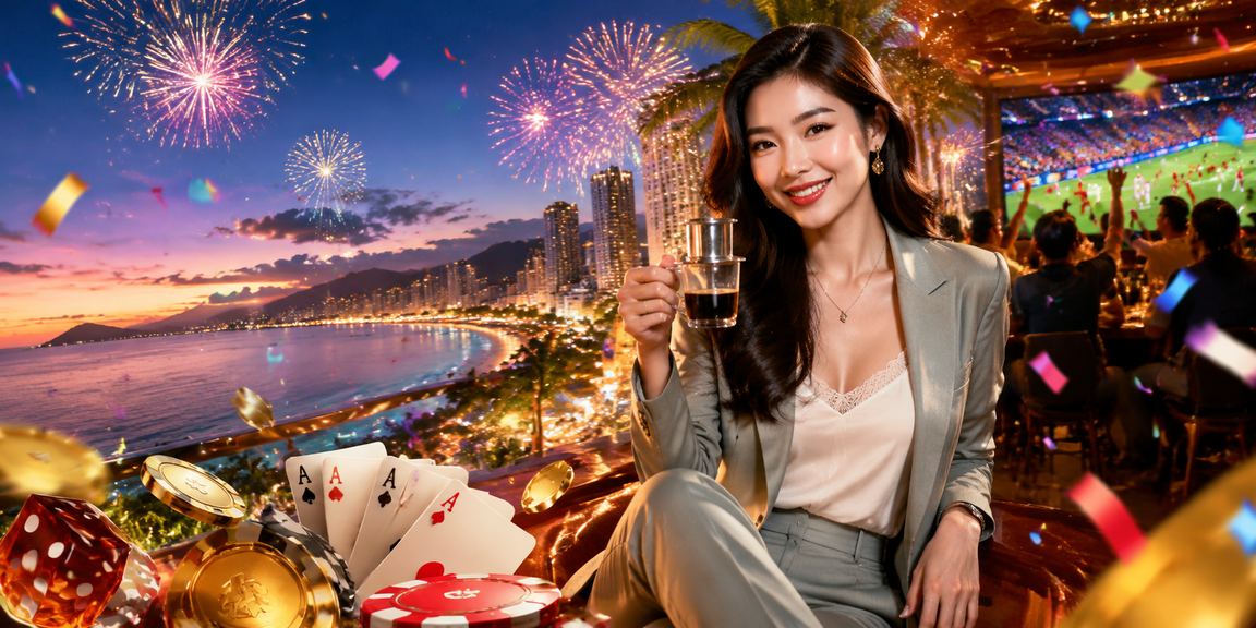 Trò chơi bài và văn hóa cà phê tại Nha Trang